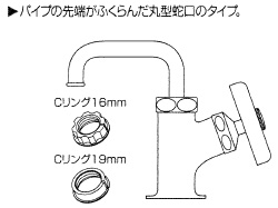 丸型蛇口図面